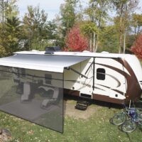 Lippert Awning Sunshade, 17 Feet x 10 Feet, Black