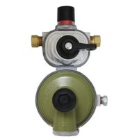 Marshall Excelsior Two-Stage Automatic Changeover Regulator, High Capacity, 350,000 BTU, RV Approved