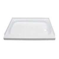 Lippert 24 x 32 Shower Pan, White, with Threshold