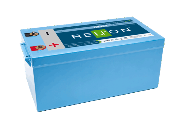 RELiON 12 Volt 300 Ah Lithium Deep Cycle Battery, Group 31