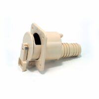 Valterra Fresh Water Gravity Inlet, Ivory, Recessed