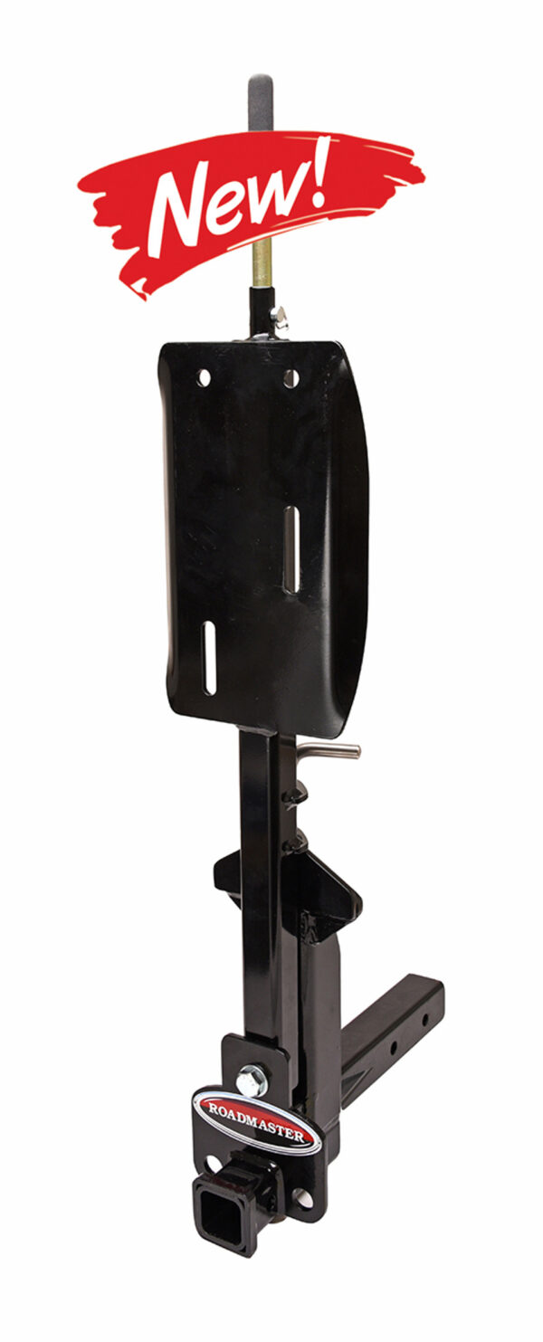 Roadmaster Spare Tire Carrier, 2.5 Inch Receiver Hitch, Black