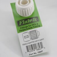 Elkhart Supply 3/4 Inch Compression to Female Thread Adapter, White