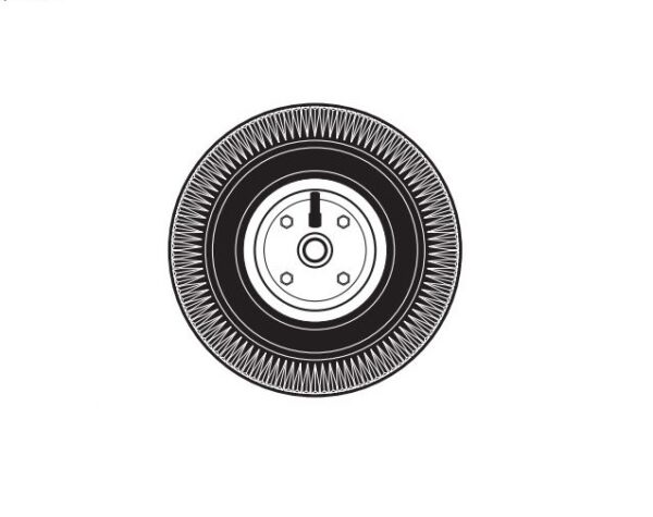 Barker Portable Waste Tank Wheel Set, 4-Pack with Hardware