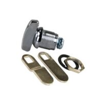 JR Products Thumb Latch, Keyless Entry, Silver