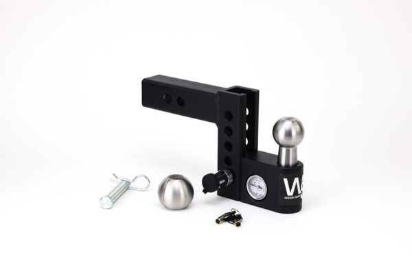 Weigh Safe Aero Ball Mount, 2 Inch, 1,500 lb Tongue Weight, Built-in Scale