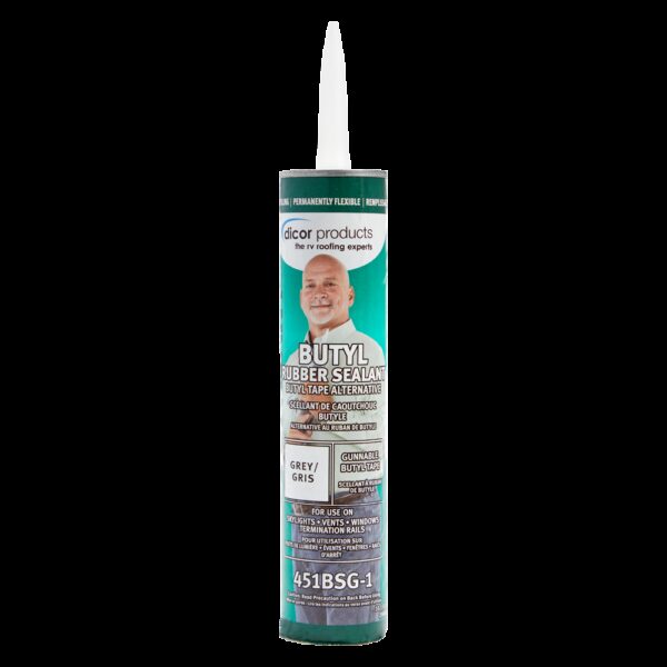 Dicor Butyl Rubber EPDM Lap Sealant, Gray, 10.1 oz