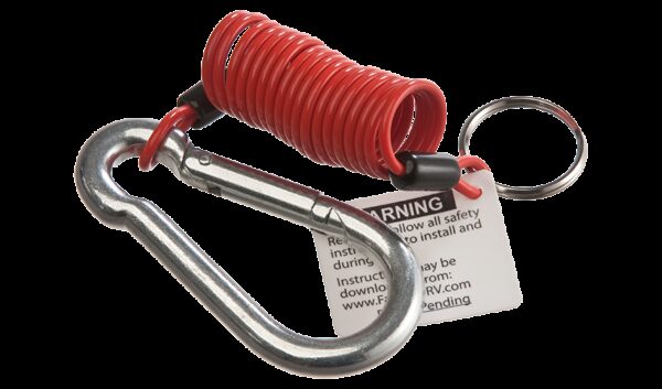 Fastway ZIP Trailer Breakaway Cable, 72-Inch, Without Pin