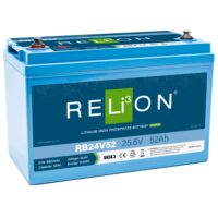 RELiON 24 Volt 52 Ah Lithium Deep Cycle Battery
