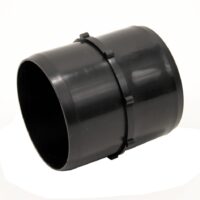 Valterra Straight Sewer Coupler, Black