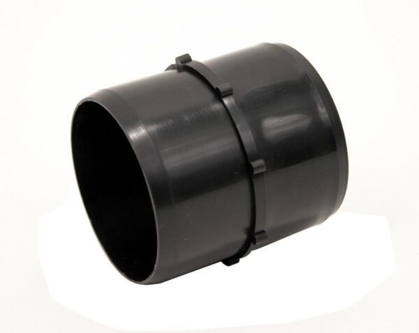 Valterra Straight Sewer Coupler, Black