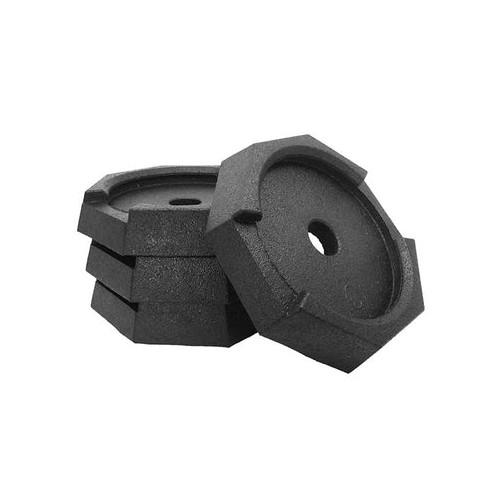 SnapPad Hi Way 8 Leveling Jack Foot Pad, 10 Inch Diameter, Set of 4