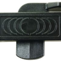 JR Products Window Latch, Single Hung Sash, Black, Plastic