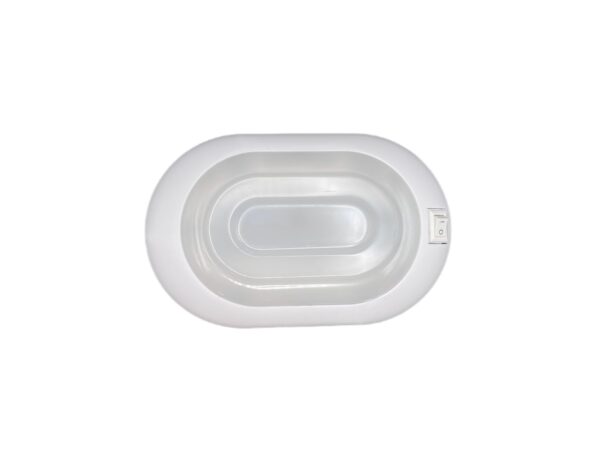 RV Designer Slim Single Dome LED Light, 5-7/8 x 3-3/4 in, White Lens