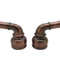 Dura Faucet Classical Lever Handles, Oil Rubbed Bronze, Pair