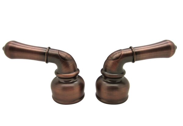 Dura Faucet Classical Lever Handles, Oil Rubbed Bronze, Pair