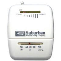 Suburban Wall Thermostat for RV Furnace, 12 Volt, Single Stage