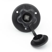 B&B Molders Fresh Water Inlet Black