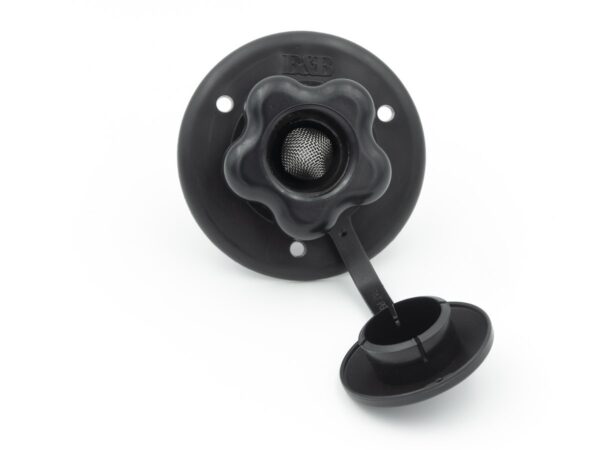 B&B Molders Fresh Water Inlet Black