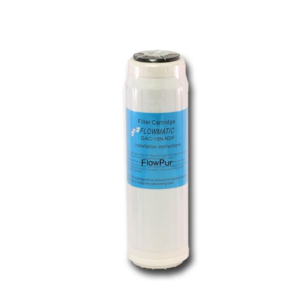 FlowPur Fresh Water Filter Cartridge with Activated Carbon and KDF