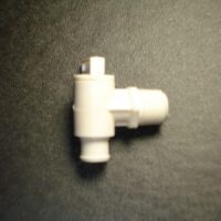 Petersen Molding Fresh Water Tank Drain Valve, 3/8 Inch, Male Thread