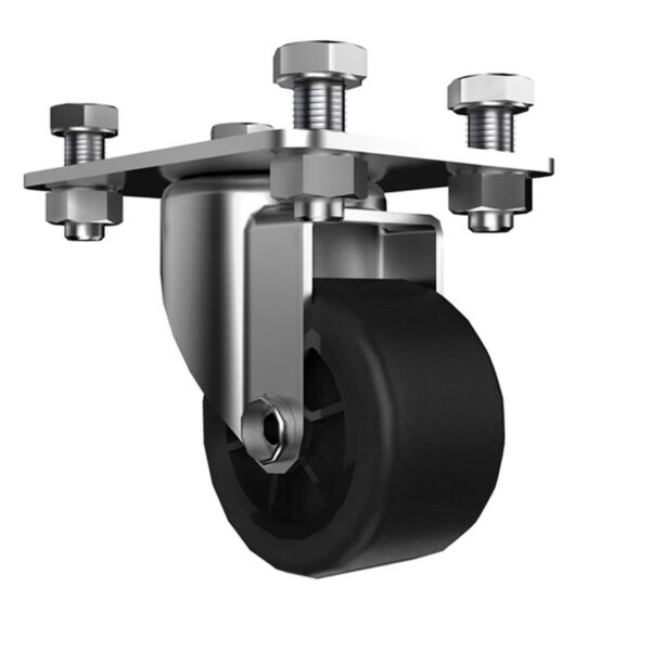 Big Ant Swivel Caster Set, 2 in, Bolt-On