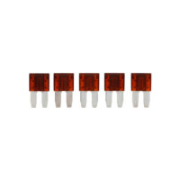 Bussmann ATR Brown Blade Fuse, 7.5 Amp, Pack of 5