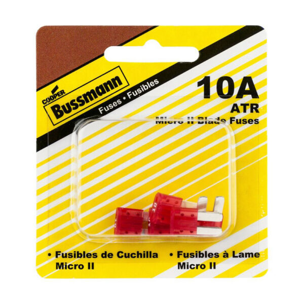 Bussmann Easy ID Blade Fuse, Blue-Green, ATC 35 Amp, Pack of 2