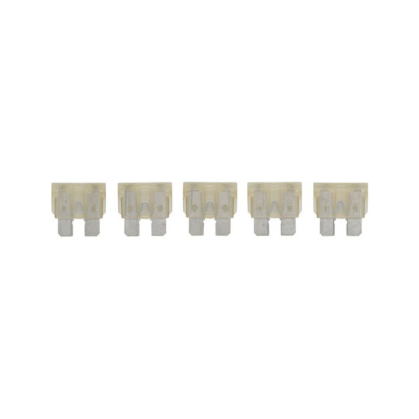 Bussmann 25 Amp Clear Blade ATC Fuse, Pack of 5