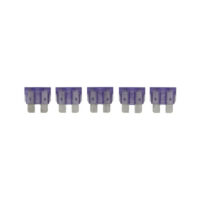 Bussmann 3 Amp Violet Blade ATC Fuse, Pack of 5