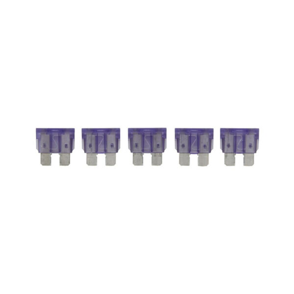 Bussmann 3 Amp Violet Blade ATC Fuse, Pack of 5