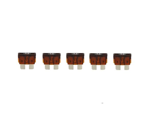 Bussmann 7.5 Amp Brown Blade ATC Fuse, Pack of 5