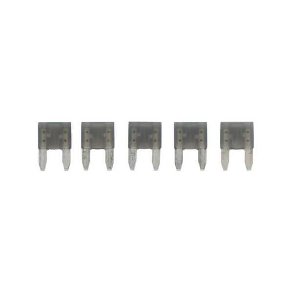 Bussmann 2 Amp Gray Blade ATM Fuse, Pack of 5