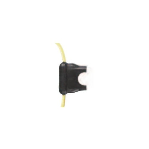 Bussmann ATC Fuse Holder, 30 Amp, 12 AWG, 8 Inch, Black