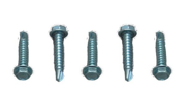 AP Products #8 Self-Drilling Screw, Hex Washer Head, 1-1/2 Inch, Pack of 50