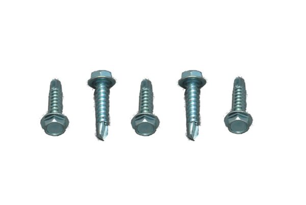 AP Products #8 Self-Drilling Screw, Hex Washer Head, 3/4 Inch, Pack of 500