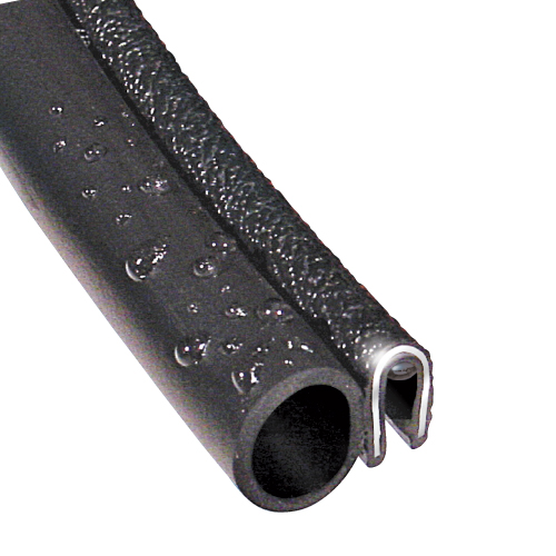Trim-Lok Weather Stripping, Polyvinyl Chloride, 9/16" Width, 250 ft