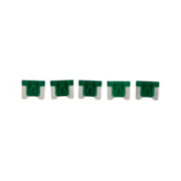 Bussmann 30 Amp ATM Blade Fuse, Green, Pack of 5