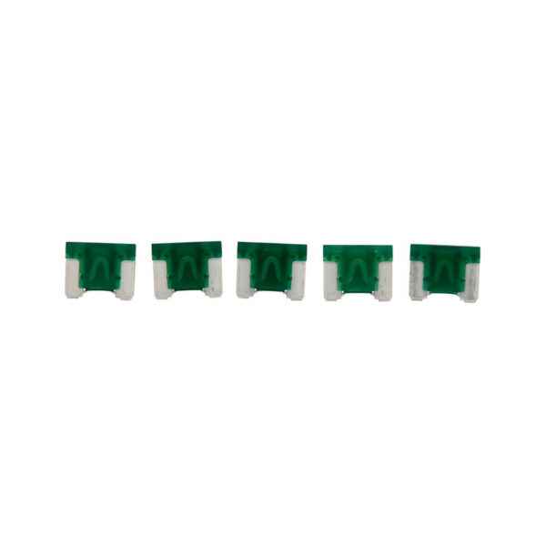 Bussmann 30 Amp ATM Blade Fuse, Green, Pack of 5