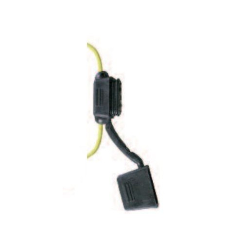 Bussmann ATC Blade Fuse Holder, 16 AWG, 8 Inch, Black