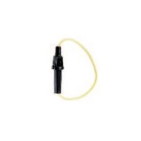 Bussmann Glass Tube Fuse Holder, AGC/AGA/AGW/AGX, 14 AWG, Black